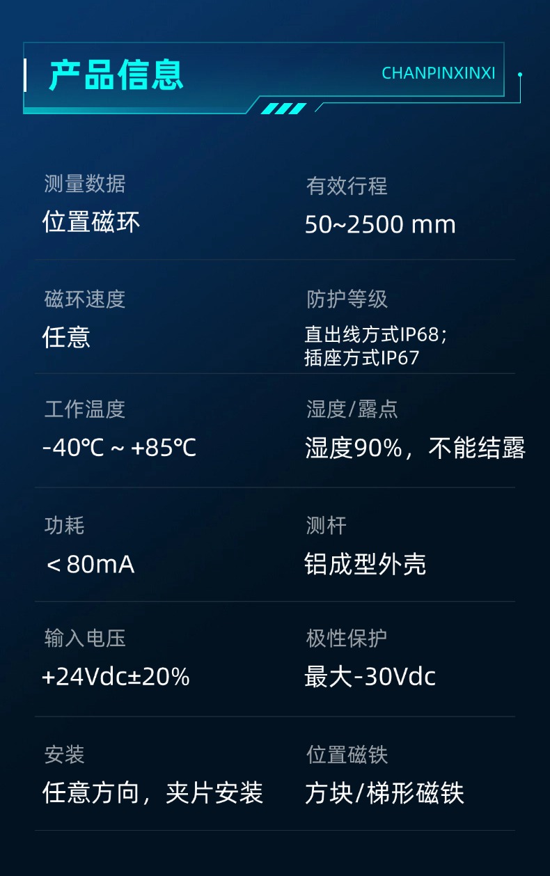 EP磁致伸縮位移傳感器(圖9)